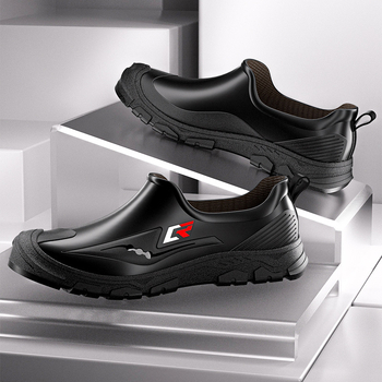 Χαμηλές μπότες βροχής, ανδρικές καλοκαιρινές αδιάβροχες μπότες, αποσμητικά παπούτσια νερού, αντιολισθητικά παπούτσια κουζίνας, παπούτσια σιλικόνης ενηλίκων για εργοτάξια