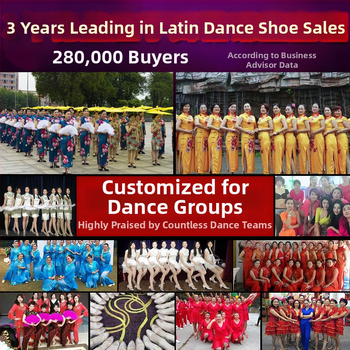 Palaikykite mišrios partijos Lotynų Amerikos šokių batelius, vieno diržo, šiuolaikinių šokių batelius, kvadratinius šokių batelius, guminius padus, moteriškus, plaukų kartos batelius