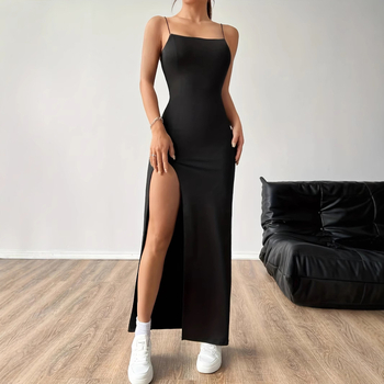 Tarpvalstybinė „Amazon Aliexpress“ moteriška suknelė, europietiška ir amerikietiška, tarpvalstybinė, nauja seksuali petnešėlė be nugaros.