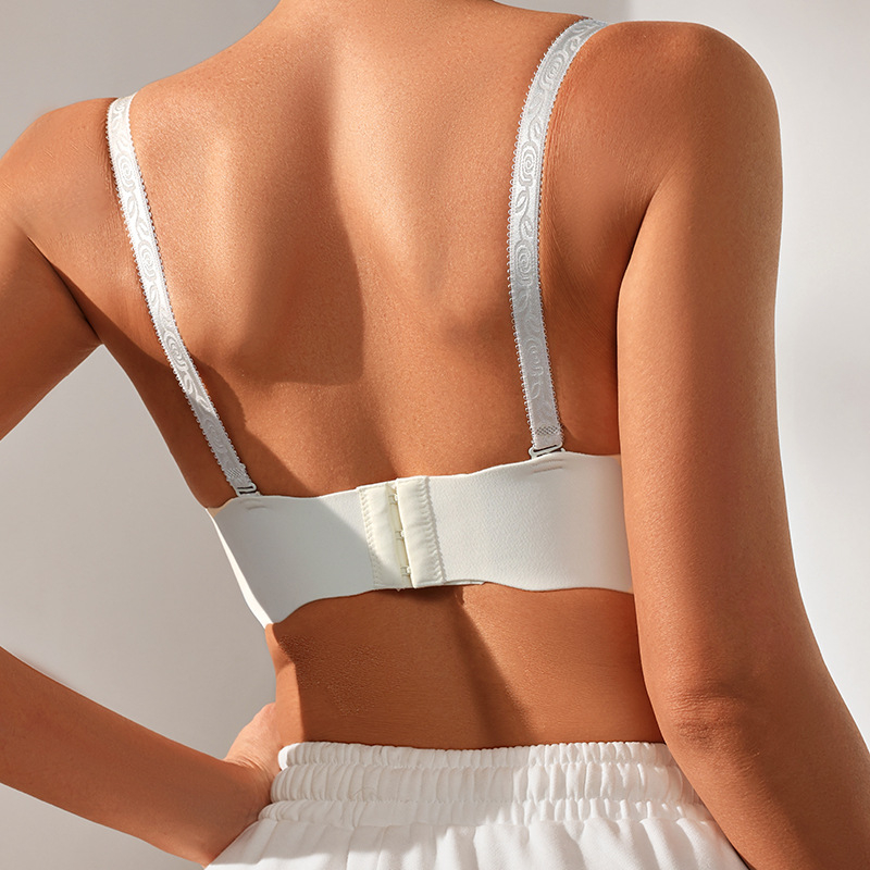 Σουτιέν plus size με κέλυφος και άκρα, άνετα εσώρουχα χωρίς ατσάλινο δαχτυλίδι, σουτιέν εξωτερικού εμπορίου από τη Γαλλία, σουτιέν plus size της Amazon