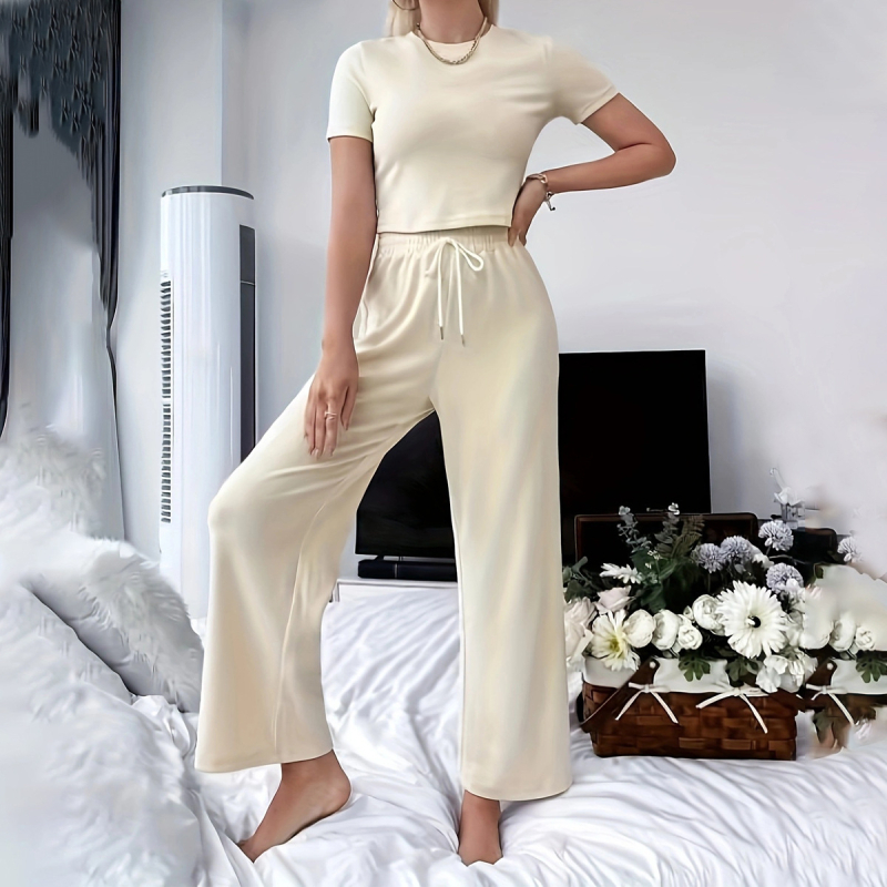 Costume sport și de agrement pentru femei, în stoc transfrontalier, costume casual cu pantaloni Amazon europene și americane