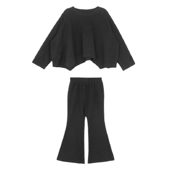 Tüdrukute ülikond, pikkade varrukatega nahkhiiresärk ja kellukesekujulised aluspüksid, 25 kevad- ja sügisriided, eksport, otsetarne 3-8-aastastele