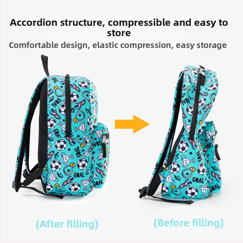 Раница за начално училище с три части, детски раници с карикатурен принт, лека чанта за през рамо, производители на едро