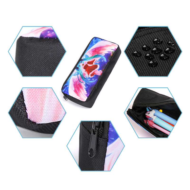 Geantă de creion cu un singur strat, geantă de creion cu un singur strat, geantă de creion pentru școala primară pentru copii, geantă de papetărie DIY, geantă de depozitare pentru creion, geantă de creion cu livrare directă