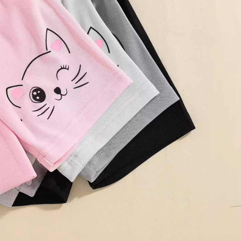 Beebitüdruku neljaosalised lühikesed püksid, armsad, moekad, kõik-mängud