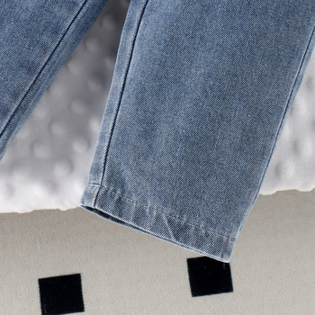 Amazoni piiriülene 24 sügisene vikerkaarevärviliste täppidega trükitud kampsun, pesuvesi, teksapüksid, tüdrukute ülikond