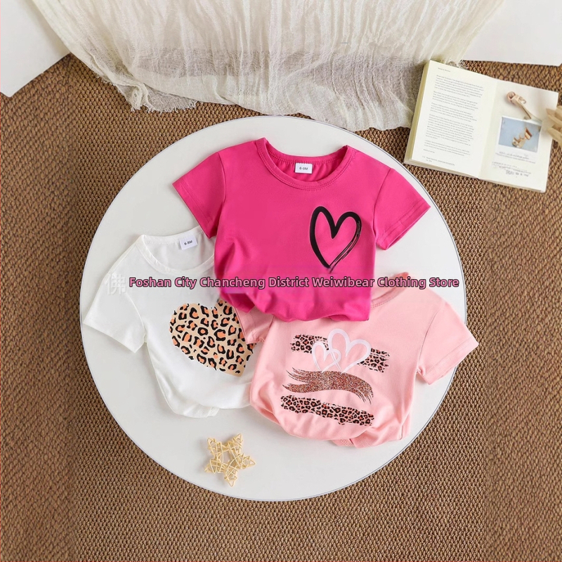 2025. aasta suvised uued piiriülese e-kaubanduse ja väliskaubanduse plahvatused tüdrukutele meeldivad leopardimustriga lühikeste varrukatega trendikad praetud ülikonnad