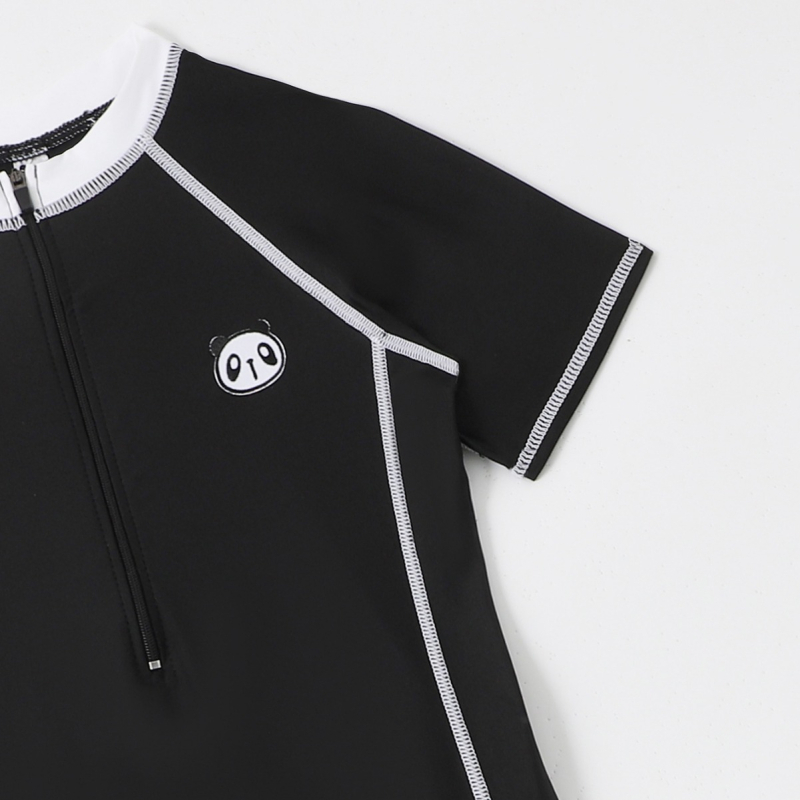 2024. aasta uued laste ujumisriided meeste ja naiste laste ühes tükis ujumistrikoo surfimise riided kiiresti kuivavad koomiksitrükiga mereäärne hulgimüük