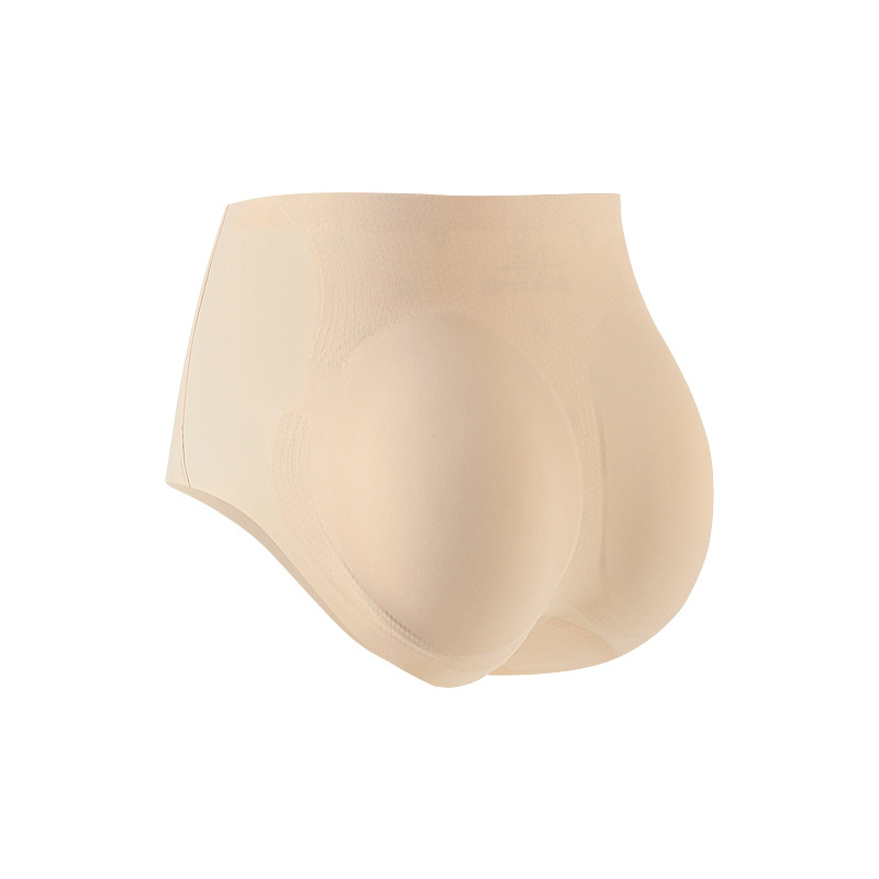 Vidēja jostasvieta, mākslīgā dibena gurnu pacelšanas sieviešu apakšveļa, persiku krāsas, elpojoša, vasaras, gurnu artefakts