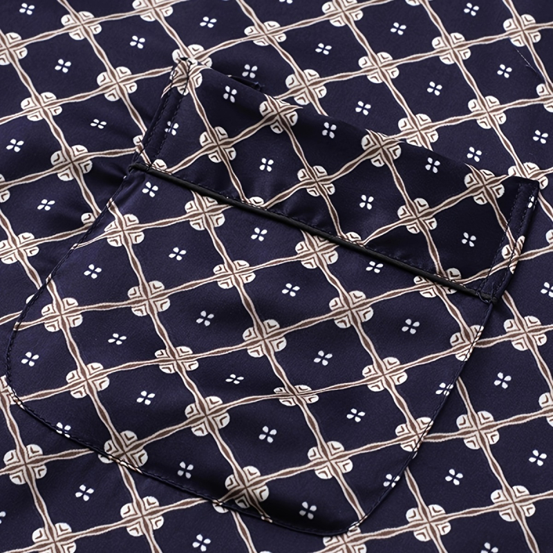 Uus suurte suuruste meeste pidžaamakomplekt koduriietele lühikeste varrukatega lühikesed püksid, mis on kodus hädavajalikud