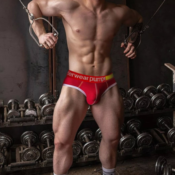 Νέα σέξι ανδρικά σλιπ με δίχτυ, άνετα αθλητικά εσώρουχα με χαμηλή μέση, άνετα, αναπνεύσιμα παντελόνια MP569
