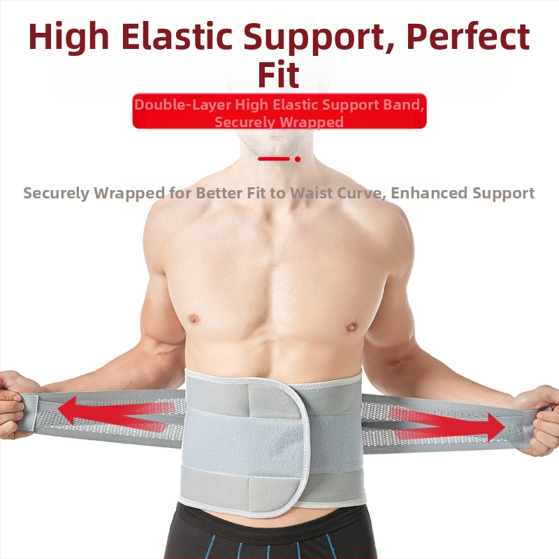 Трансграничен горещ спортен колан за поддръжка на хрущяли, бягане, баскетбол, колан за защита на талията за мъже и жени, компресионен колан за защита на талията