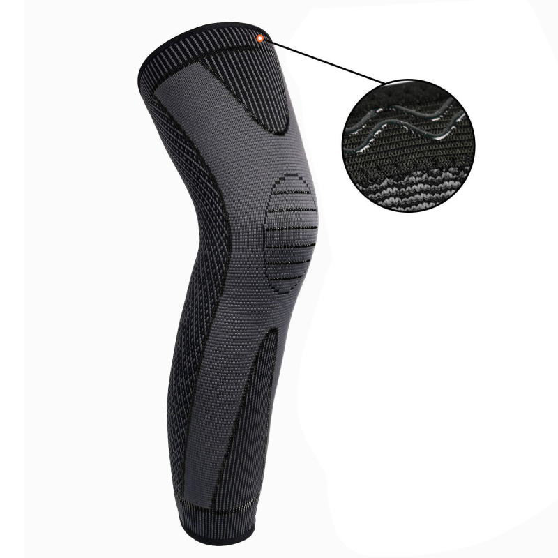 Športové basketbalové predĺžené zahustené chrániče kolien, teplé pánske a dámske šnurovacie jesenné a zimné chladuvzdorné chrániče kolien