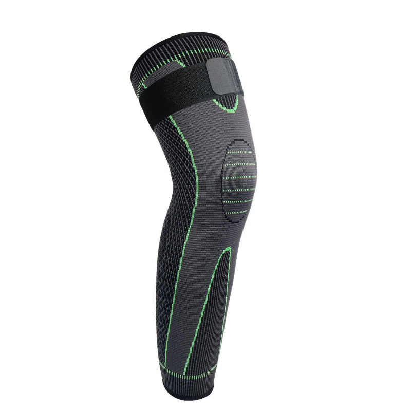 Športové basketbalové predĺžené zahustené chrániče kolien, teplé pánske a dámske šnurovacie jesenné a zimné chladuvzdorné chrániče kolien