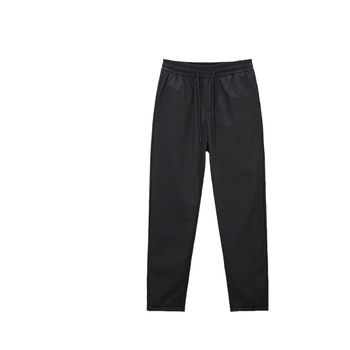 Мъжки зимни връхни панталони от чиста вълна, подплатени с тройна материя, супер дебели топли, с прилепнала кройка (заключване за съхранение на топлина)