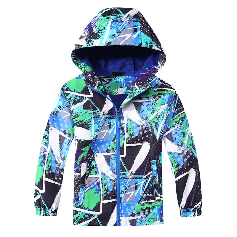 Vanjska trgovina dječja odjeća novi dječji kaput topli vodootporni platneni dječaci vanjski sportovi s kapuljačom proizvođači veleprodaja