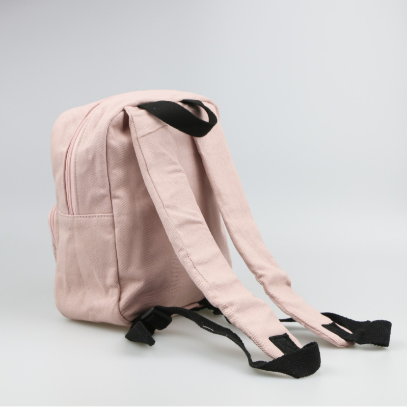 Uus roosa puuvillane lõuendkangas tikitud armastusega kaisus Minnie hüljes laste ja tüdrukute seljakott seljakott koolikott