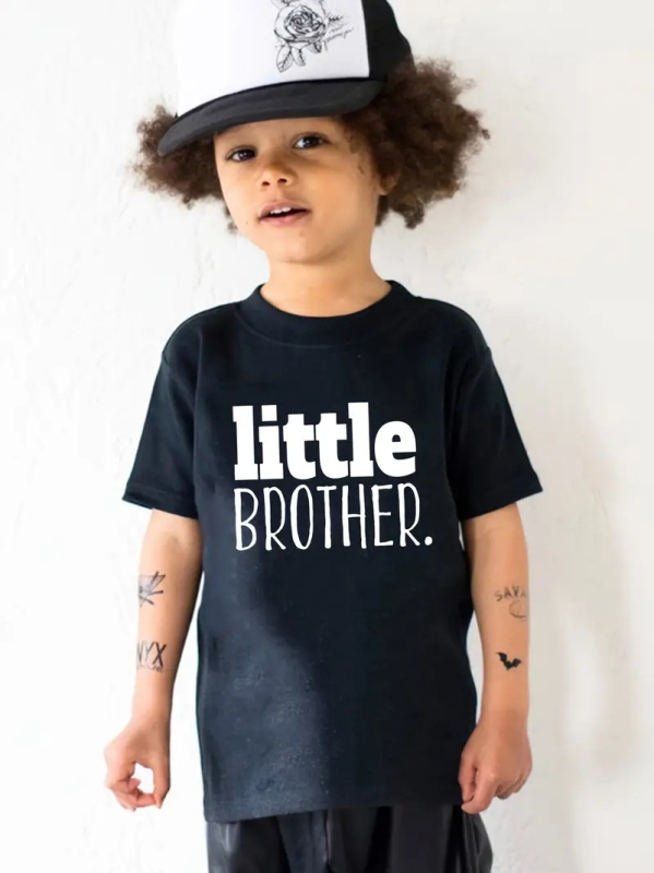 Tricou cu mânecă scurtă pentru copii, nou brand de modă, îmbrăcăminte pentru copii de vară cu mânecă jumătate, tricou din bumbac pentru băieți și fete, generație transfrontalieră en-gros