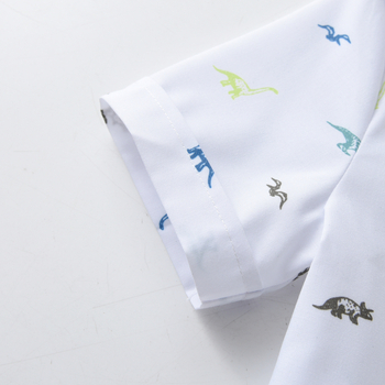 Piiriülene poiste lühikeste varrukatega särk, keskmise ja suure suurusega laste särk, meeste laste suvine revääriga särk, beebisärk, lääne stiilis särk