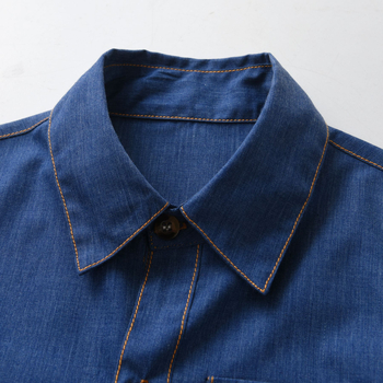 2023. aasta suvine uus Korea stiilis laste riided, laste lühikeste varrukatega särk, poiste teksariidest särk, väljasõidusärk