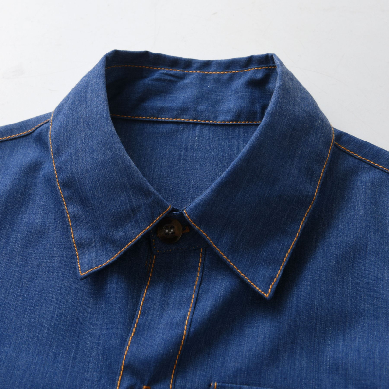 2023. aasta suvine uus Korea stiilis laste riided, laste lühikeste varrukatega särk, poiste teksariidest särk, väljasõidusärk