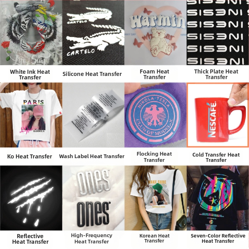 Hongcai Трансгранична търговия на едро с детски дрехи с анимационни костенурки, стикери за топлопренос, печат на тениска, офсетов топлопренос, бяло мастило, картина за топлопренос