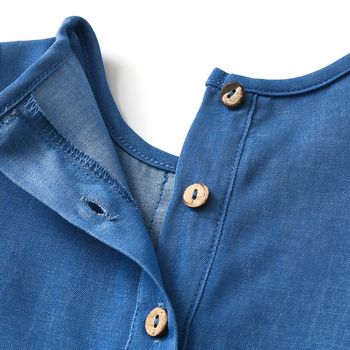 Teksariidest suvine vastsündinud tüdrukute varrukateta kombinesoon ha-mantel printsess suvine väliskaubandus piiriülene