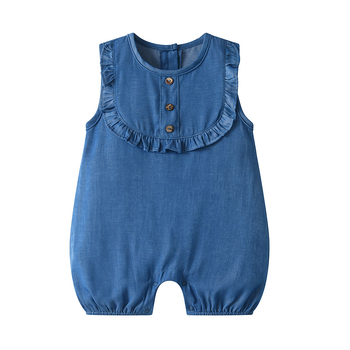 Teksariidest suvine vastsündinud tüdrukute varrukateta kombinesoon ha-mantel printsess suvine väliskaubandus piiriülene