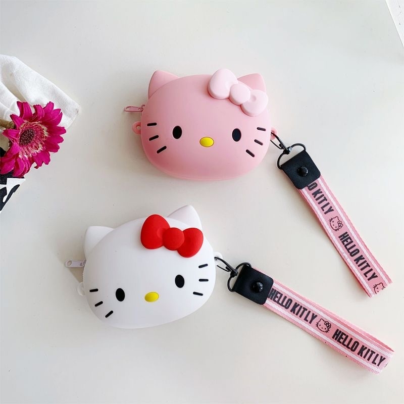 Silikoonist mündikott, kohandatud PVC-koomiksist laste õlakott, kõrvaklappide kott, armas ripatsiga tõmblukuga silikoonkoti kohandamine