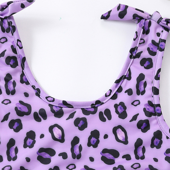 Ολόσωμο μαγιό υψηλής ποιότητας με σχέδιο λεοπάρ για κορίτσια, για μωρά και κορίτσια, με σχέδιο πεταλούδας