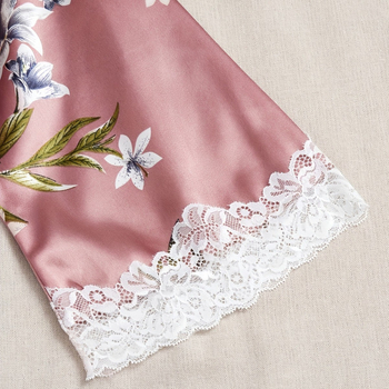 Ifjúsági határokon átnyúló selyem pizsama női hálóing rövidnadrág hálóing háromrészes nyári kényelmes felsőruházat otthoni ruházat