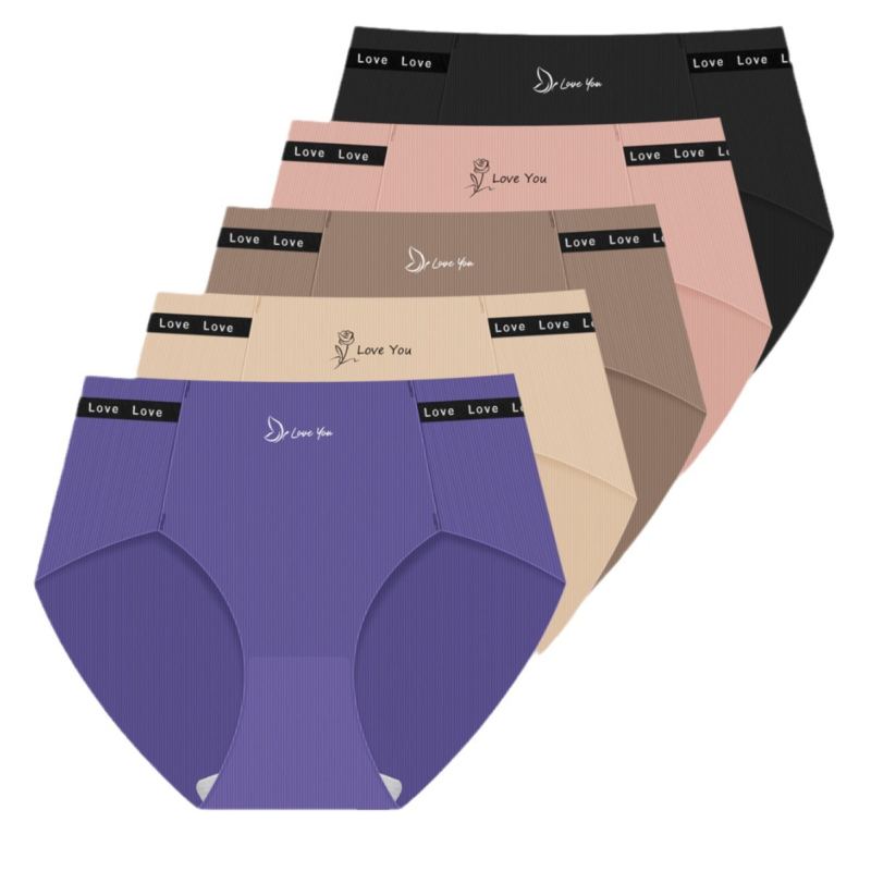 Amazon TK Cross-Border sieviešu biksītes ar vidēji augstu jostasvietu, elpojošas, liela izmēra, biezas, mm apakšveļas, Eiropas un Amerikas vairumtirdzniecības eiro kods