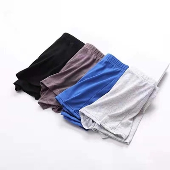 Meeste puuvillased aluspesu lahtised pluss-suuruses bokserid, hingavad bokserid, keskmise vöökohaga puuvillased lühikesed püksid hulgimüügist