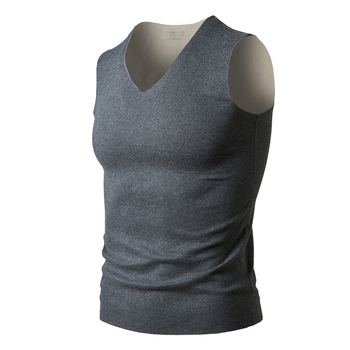 Peamine tõuge väliskaubanduse hulgimüügi tehase varustus meeste vest vest meeste vaba lõikega elastne vest jala suurus