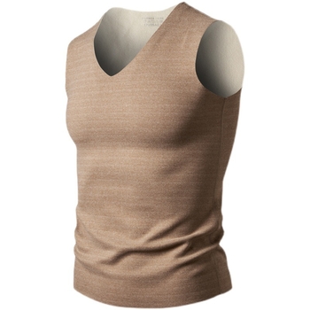 Peamine tõuge väliskaubanduse hulgimüügi tehase varustus meeste vest vest meeste vaba lõikega elastne vest jala suurus