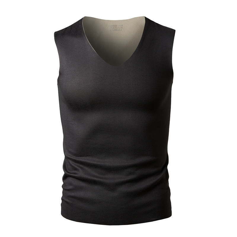 Peamine tõuge väliskaubanduse hulgimüügi tehase varustus meeste vest vest meeste vaba lõikega elastne vest jala suurus