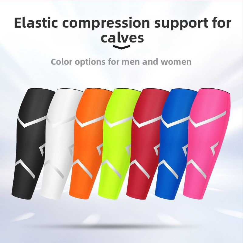 Спортни защитни екипи за прасци, баскетбол, футбол, бягане, чорапи за крака за мъже и жени, дишащи компресионни протектори за крака, производители на място