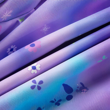 Djevojke Nova Macron šarena gradijentna vjetrovka s kapuljačom, vodootporna topla majica s otvorenim prsima i patentnim zatvaračem, odjeća za vanjsku upotrebu