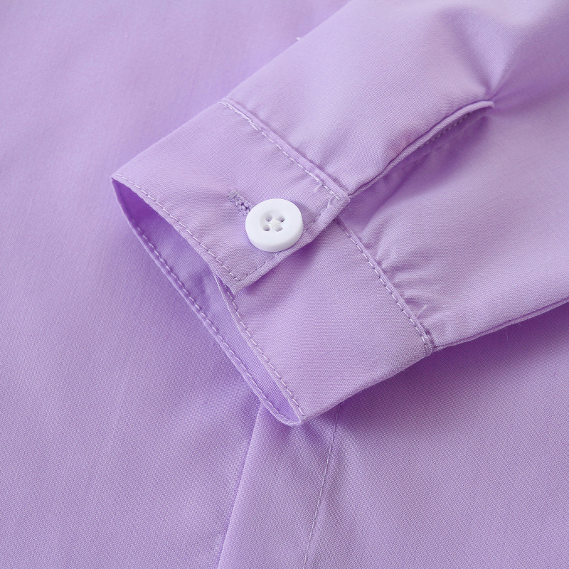 Allikas tootjad hulgi laste pikkade varrukatega lahtised lillad särgid kevad- ja sügispoiste härrasmehe kleit ametlik särk