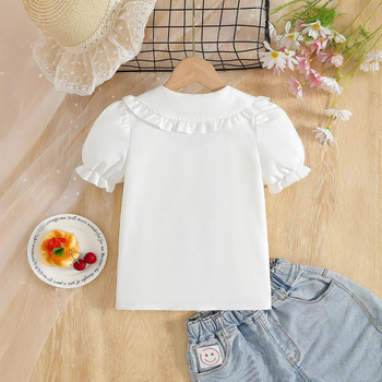 Piiriülene otsemüük, uued tüdrukute suvised lühikeste varrukatega kardiganid, koomiksiga, puuvilja-kirsi mustriga jakk hulgimüügist