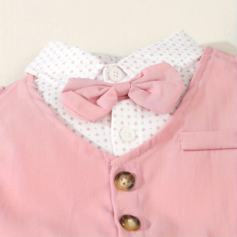 Costum pentru copii, costum de primăvară și toamnă, petrecere de ziua de naștere a bebelușului, costum mic, set de trei piese pentru băieți, cămașă-vest