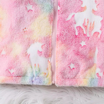 Djevojački kaput s reverom 2024. Nova šarena dvostrana baršunasta gornja odjeća