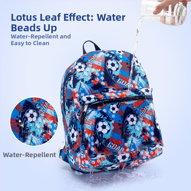 Трансгранична детска ученическа чанта Комплект от три части Лека многофункционална ученическа чанта с карикатурен щампован щамп за ученици от началното училище