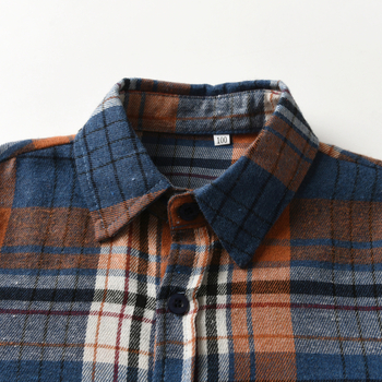 Väliskaubanduse kevad- ja sügispoiste pikkade varrukatega ruuduline särk väikese ja keskmise suurusega laste beebidele mõeldud väljaminekute kardigankleit ametlik topp