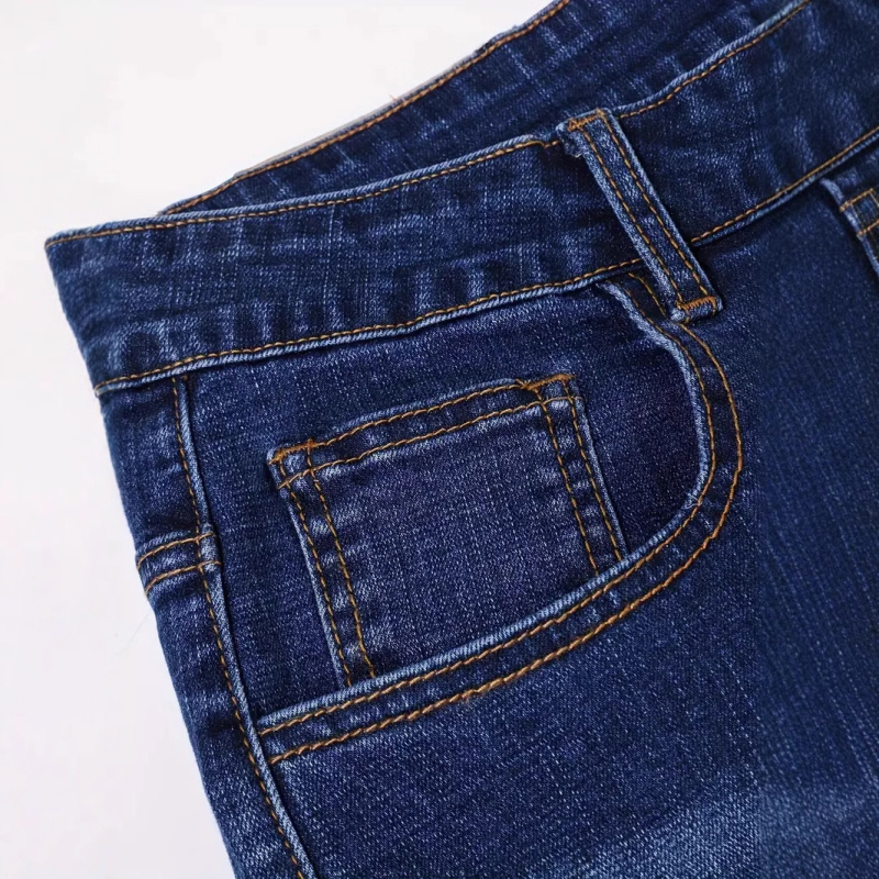 Exkluzívne úzke džínsy Cross-border, pánske ležérne módne džínsy s vysokou elasticitou