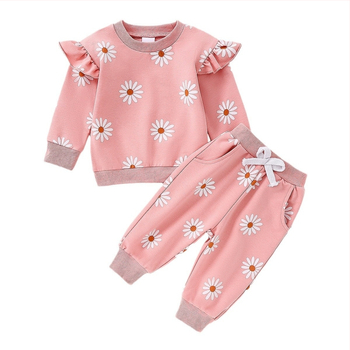 Costum de toamnă și iarnă pentru fete, stil european și american transfrontalier Xiao Zouju, hanorac cu mânecă lungă și pantaloni, set din două piese