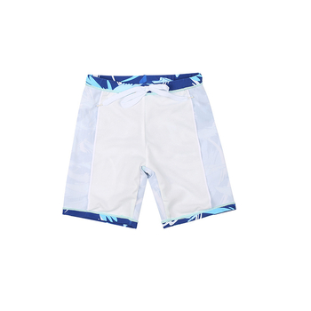 Poiste kamuflaažujumistrikoo vaal-kujuline kolmeosaline komplekt lühikeste varrukatega kiiresti kuivav laste ujumistrikoo, lühikesed püksid, keskmised ja suured laste ujumistrikoo