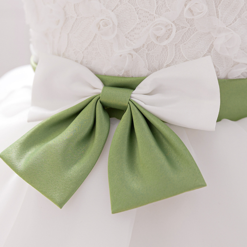 Shein διασυνοριακό φόρεμα πριγκίπισσας οργάντζας μωρού, φόρεμα πλύσης πανσελήνου για ένα έτος, φουσκωτό νυφικό για παιδιά