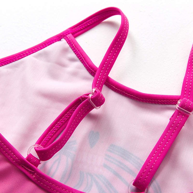 Täpiline uus laste ühes tükis ujumistrikoo väikesele tüdrukule pitsist kumera seelikuga ujumistrikoo plisseeritud pitsist tüdrukute ujumistrikoo