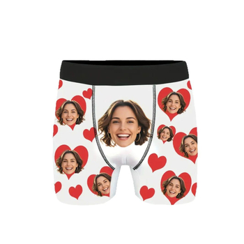 TEMU vīriešu biksītes pēc pasūtījuma, Eiropas un Amerikas stilā, smieklīgas, pāriem paredzētas, smieklīgas, dāvanu bokserbiksītes, ērtas, elpojošas, ikdienas.